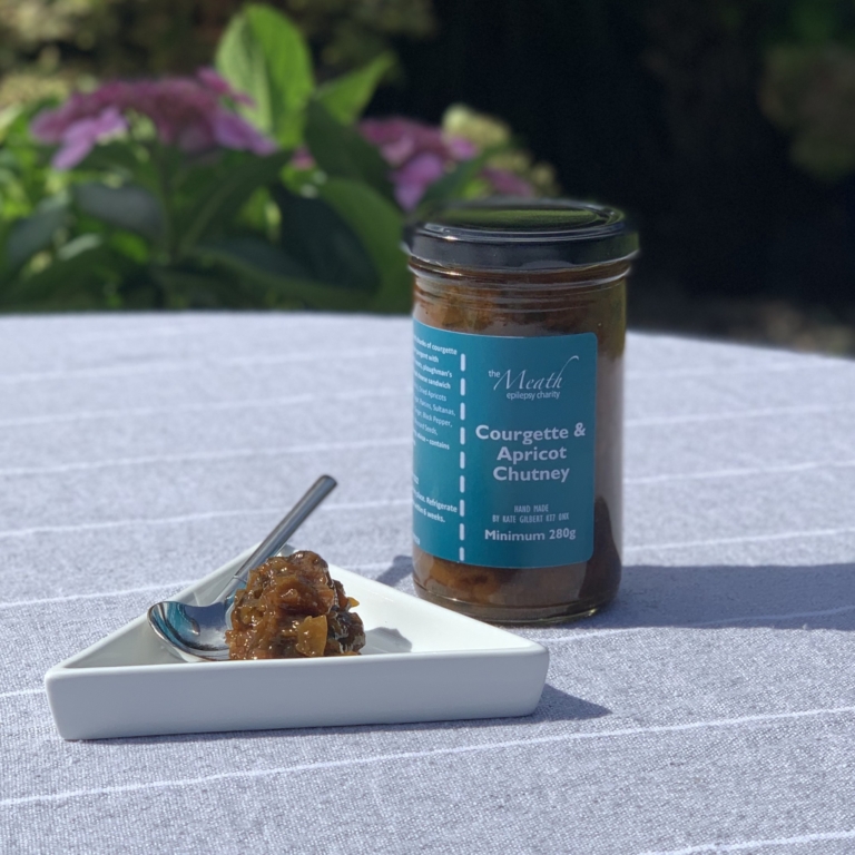 Courgette & Apricot chutney – 100% to Meath Epilepsy Charity