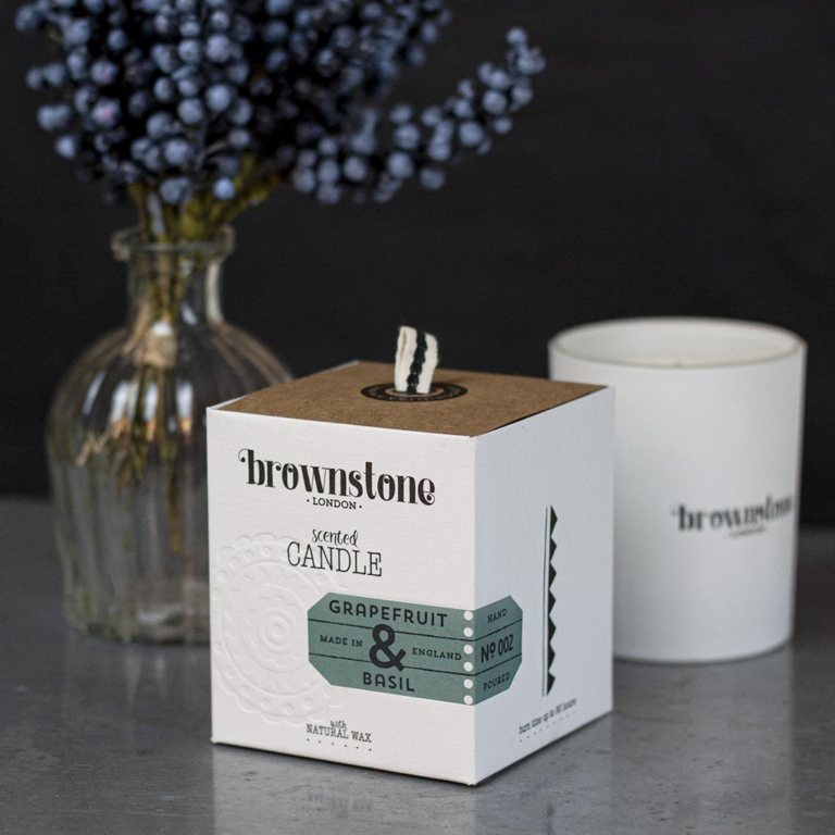 Grapefruit & Basil Candle