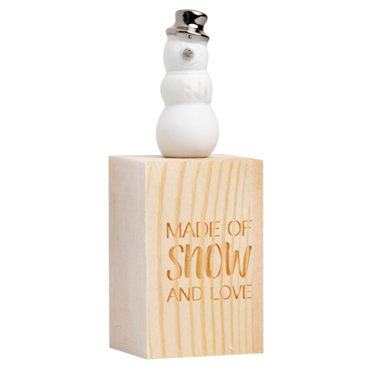 Snowman lucky box – Made of snow and love