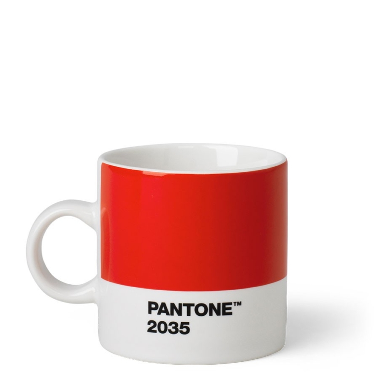 Espresso Cup - Red 2035 Pantone