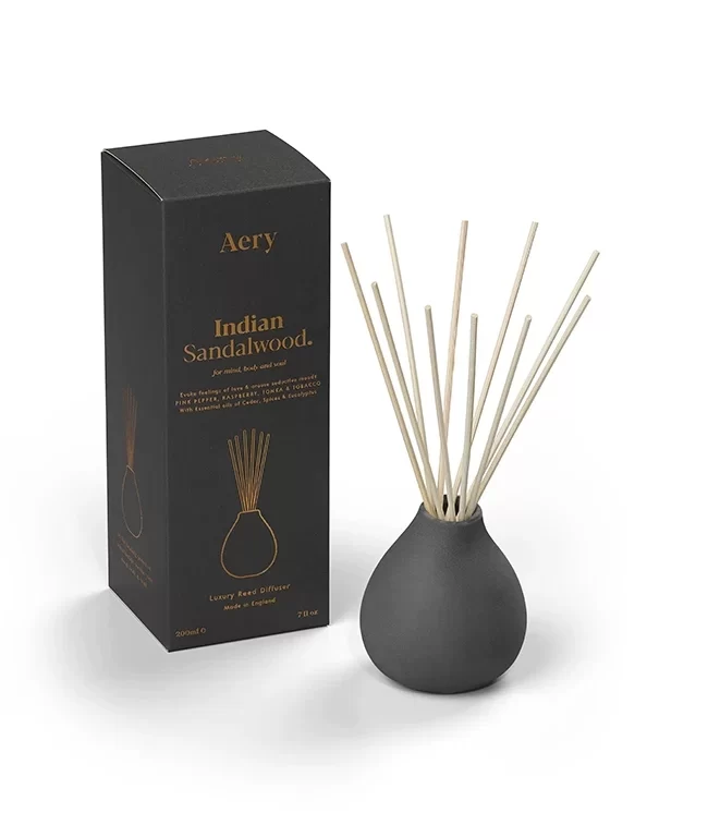 Indian Sandalwood Reed Diffuser - Pepper Raspberry and Tonka