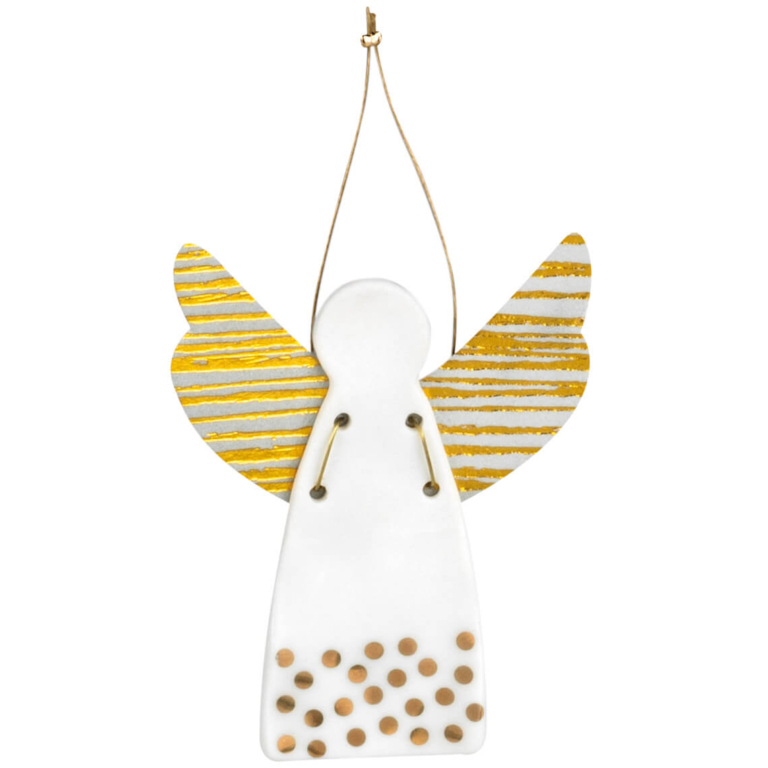Mini Guardian Angel – Dots, gold