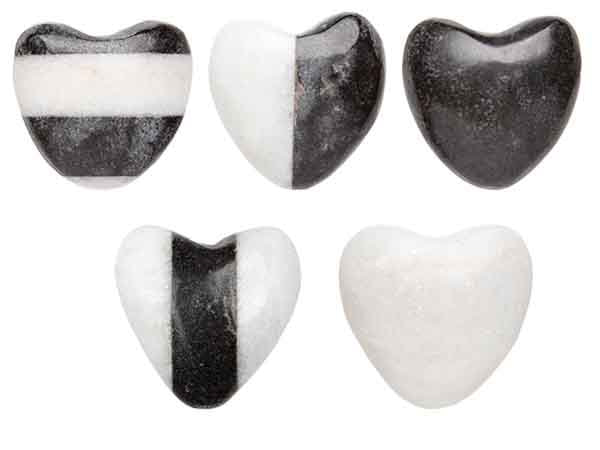 Marble hearts assortment