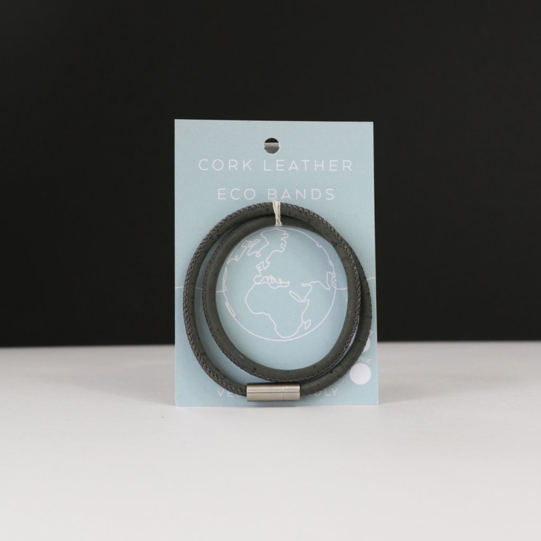ECO Cork Band Double | Grey - Medium