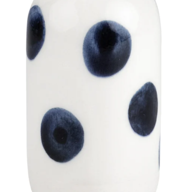Little Vase – Blue Dots