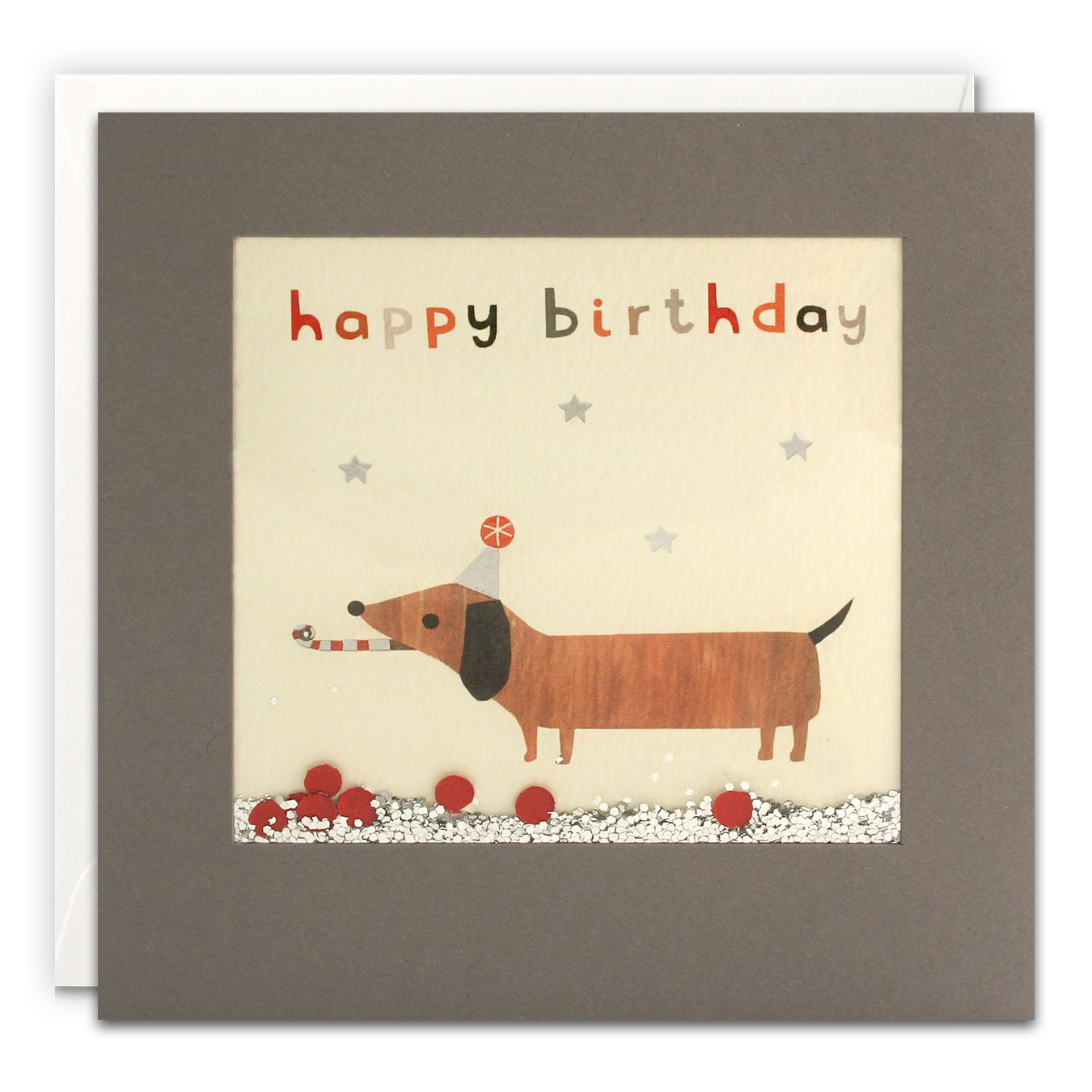 Dachshund Birthday - Paper Shakies | Birthday card