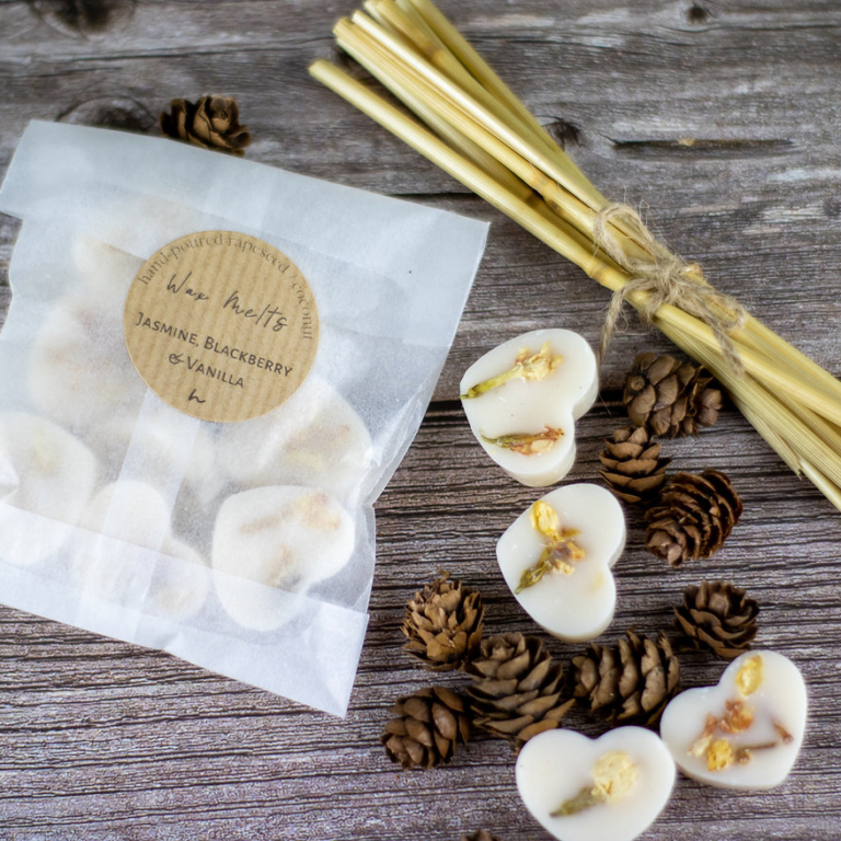 Jasmine & Blackberry – Coconut & Rapeseed Wax Melts (8 pc)