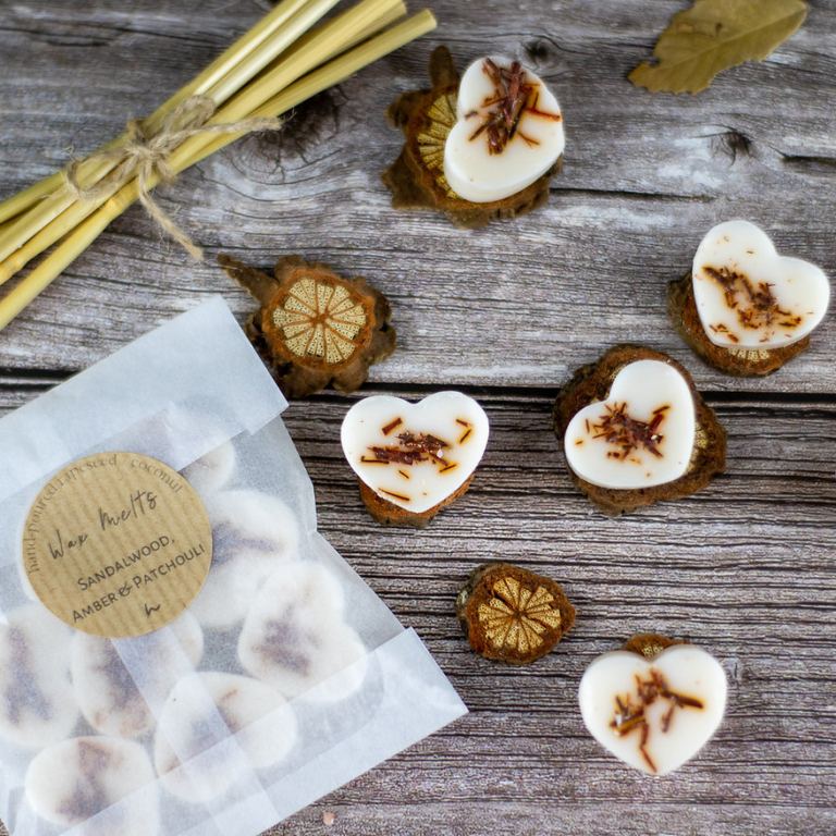 Sandalwood – Coconut & Rapeseed Wax Melts (8 pc)