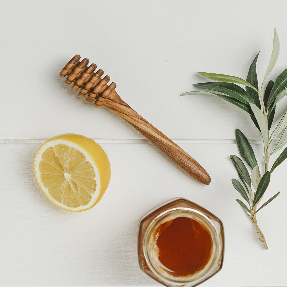 Olive Wood Honey Dipper
