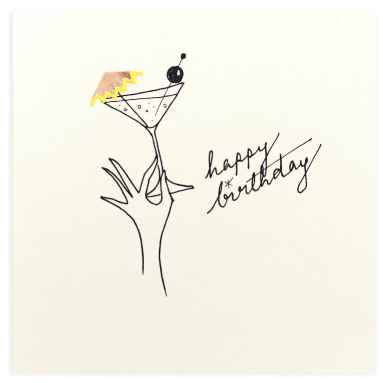 Birthday Martini | Birthday card