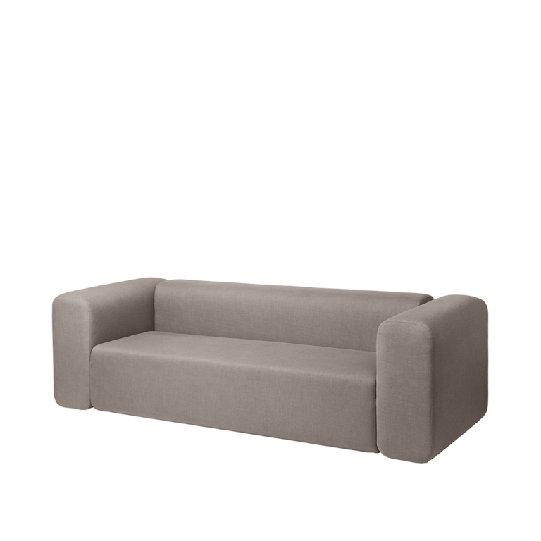Broste Copenhagen Lagoon 3-Seater Sofa – Latte