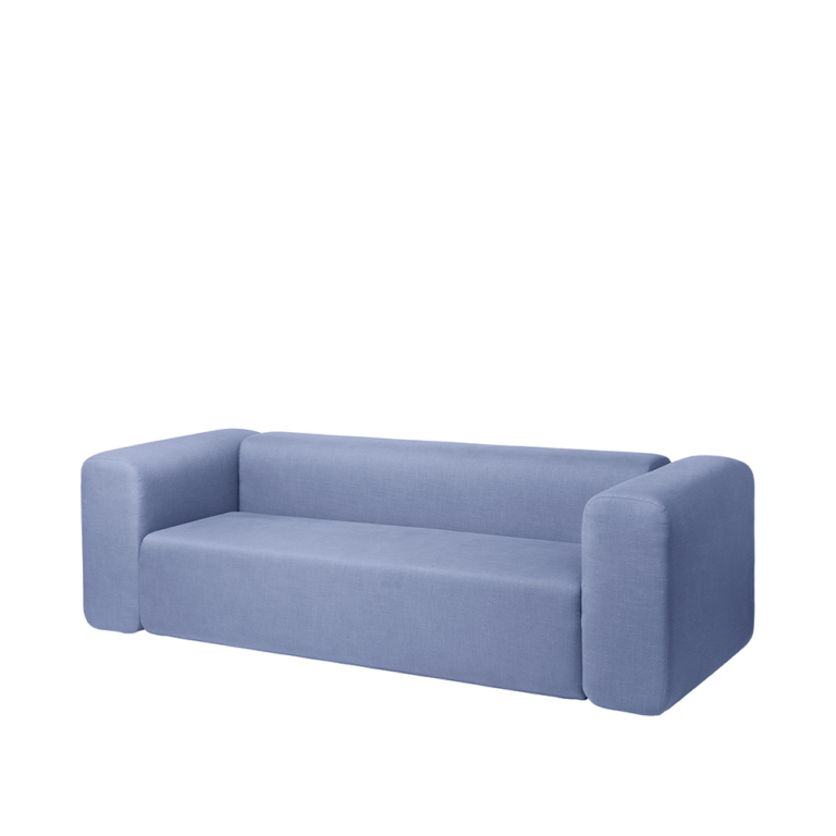 Broste Copenhagen Lagoon 3-Seater Sofa – Light Blue